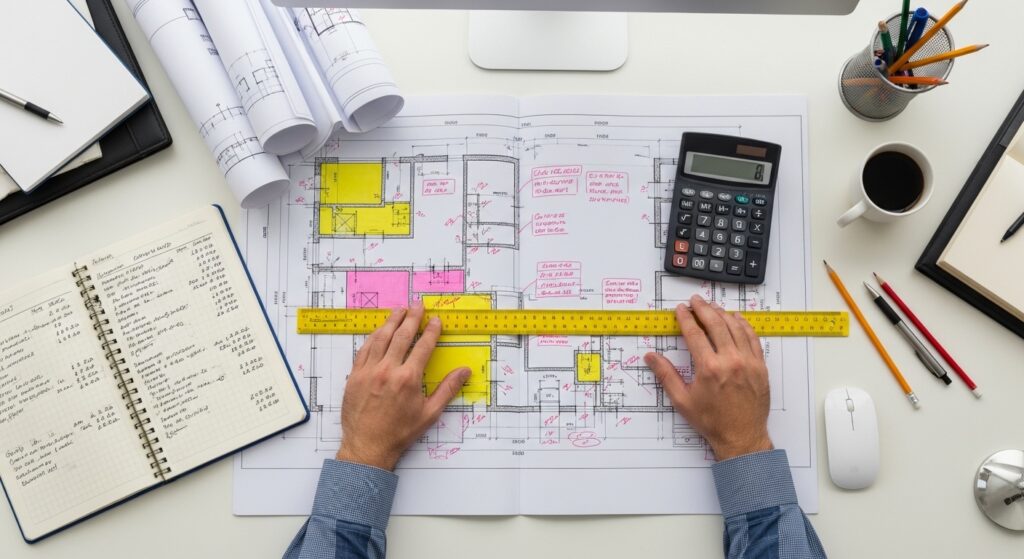 detailed construction cost estimate report used by contractors