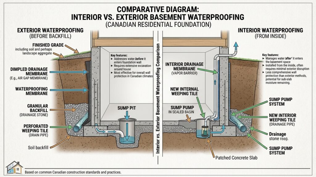How Much Does It Cost To Waterproof A Basement In Canada 2026
