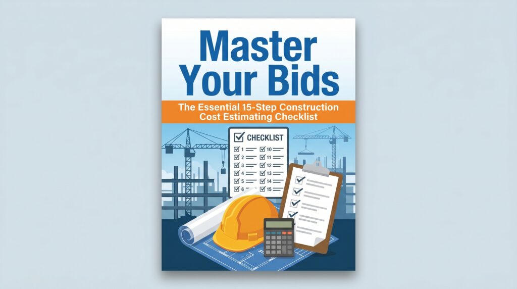 construction cost estimating checklist