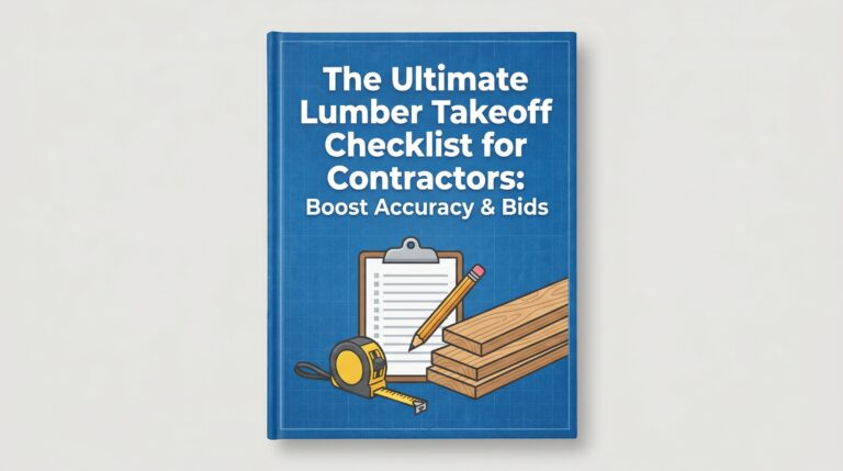 The Ultimate Lumber Takeoff Checklist for Contractors: Boost Accuracy & Bids
