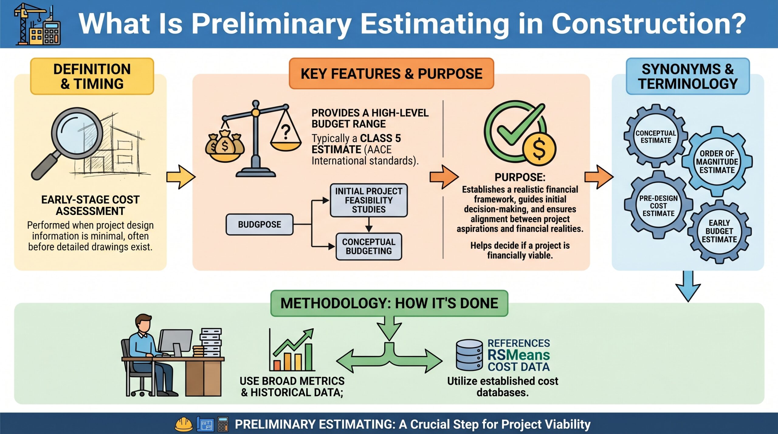 what is preliminary estimating in construction
