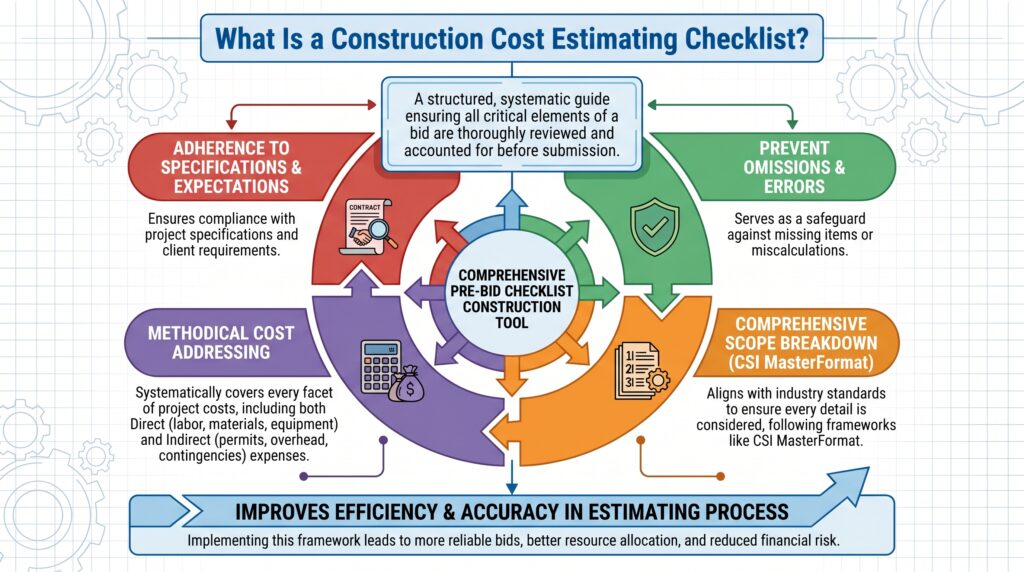 Construction Cost Estimating Checklist: 15 Steps Before You