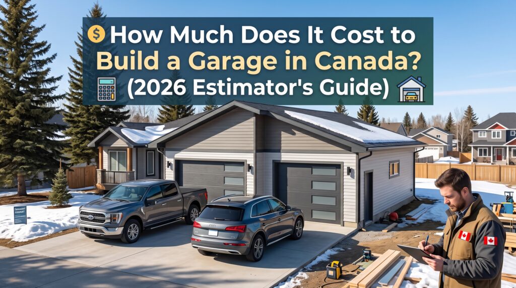 How Much Does It Cost to Build a Garage in Canada? (2026 Estimator's Guide)