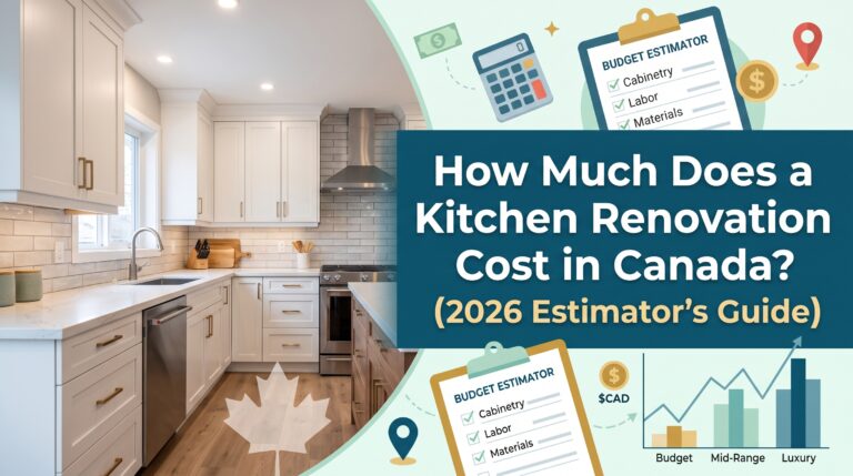 How Much Does a Kitchen Renovation Cost in Canada? (2026 Estimator's Guide)